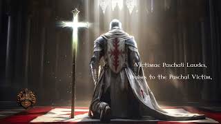 Gregorian Chant 432Hz  Victimae Paschali Laudes  Templar Chant [upl. by Nylesaj]