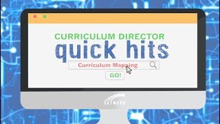 Quick Hits for Curriculum Directors Curriculum Mapping [upl. by Bing26]