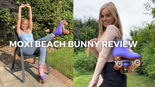 MOXI BEACH BUNNY ROLLER SKATES REVIEW [upl. by Sherburn]