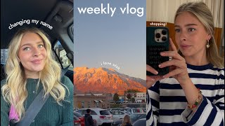 VLOG new job name change shopping [upl. by Ethe]