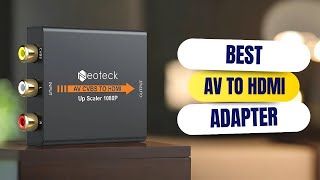 Best AV to HDMI Adapter for TV PC PS3 STB amp Xbox [upl. by Eedrahc]