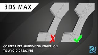 3DS Max Tutorial  Correct Edge Flow for Subdivision [upl. by Assirahc]