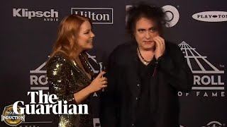 The Cures Robert Smith offers blunt response to overzealous TV host [upl. by Ewolram]