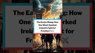 The Easter Rising How One Week Sparked Irelands Fight for Freedom 🇮🇪⚔️ shorts evetechtales [upl. by Htezil559]