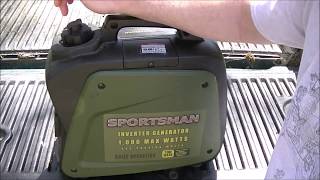 250  Hour Review of The 1000 Watt Sportsman Inverter Generator [upl. by Kawai]