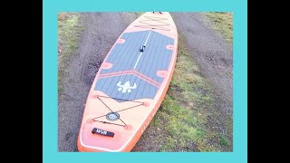 Reviewing WVRs inflatable stand up paddle board [upl. by Gradeigh843]