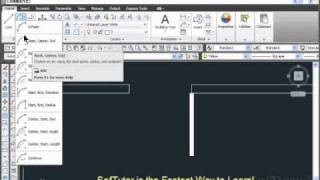 AutoCAD 2D  Arc by Start Center End [upl. by Vivica]