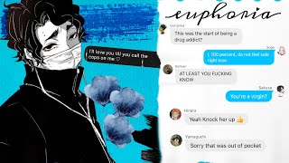 Stuntin’ Like My Daddy 12  Haikyuu Texts Euphoria [upl. by Ylek]