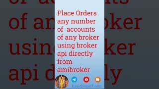 Amibroker Broker API Integration Intro [upl. by Eirellam330]