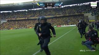 Brondby IF  FC Copenhagen vs police 6 August 2017 [upl. by Jamilla]