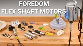 Foredom® Flex Shaft Motors Woodcarving [upl. by Eddana]