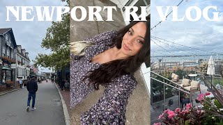 Newport RI Vlog  Staying at the Newport Harbor Island Resort and more [upl. by Agnese299]