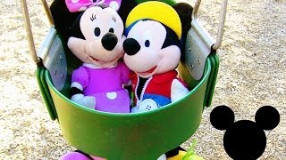 AllToyCollector Mickey amp Minnie Mouse on the Playground [upl. by Seem]