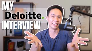 Deloitte Interview Process My Experience [upl. by Ekle]