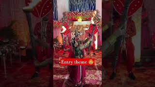 bride entry 🤩 song music coversong new lyrics entry wedding event shortvideo tranding [upl. by Ellehc451]