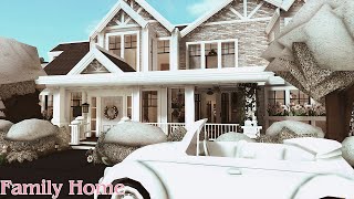 Bloxburg  Family Roleplay House Tour [upl. by Jelks]