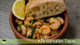 35 Garnalen Tapas Foodbomb [upl. by Purcell]