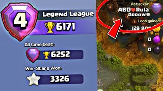 MOS ABD ALHADY Top 1 Player Live Legend Attack  Th16 Root Rider Swag Attack Strategy  COC [upl. by Harriet]