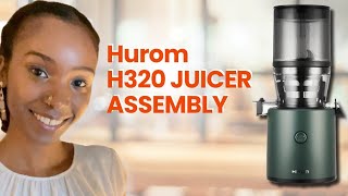 Quick and Easy Hurom H320 Juicer Assembly Tutorial [upl. by Mayne]