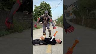 Who is Stronger Spiderman vs Joker Drax Black Cat gta spiderman funnyvideo homemaranha [upl. by Weir]