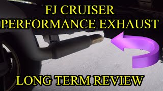 FJ CRUISER CAT BACK EXHAUST REVIEW [upl. by Wanids]