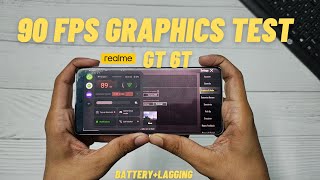 REALME GT 6T BGMI 90 FPS TEST AFTER V1401612 NEW UPDATE  SCAM 😵‍💫 [upl. by Annoed]