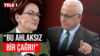 Merdan Yanardağdan Meral Akşenere çok sert quotihanetquot açıklaması [upl. by Atsirt545]