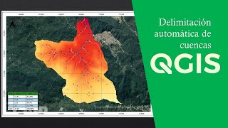 Delimitación de Cuenca y red Hídrica en QGIS 3 Tutorial completo 2021 [upl. by Marks]