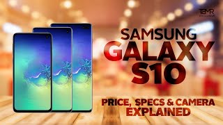 Samsung Galaxy S10  S10 Plus  S10E Lite – Price  Specs  Release Date in India [upl. by Woolley]