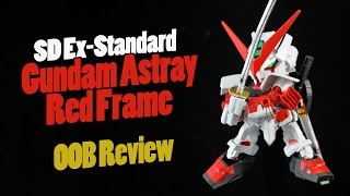 499  SD ExStandard Gundam Astray Red Frame OOB Review [upl. by Sorvats]