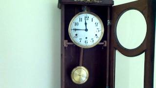 French Vedette Westminster Chime Wall Clock [upl. by Nork]