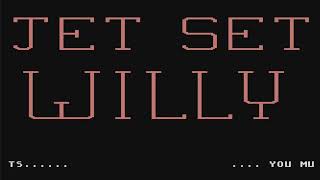 Jet Set Willy Title Music for the Atari XL  XE [upl. by Silvain696]