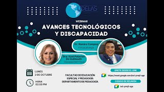 WEBINAR Avances tecnológicos y discapacidad [upl. by Kessia]