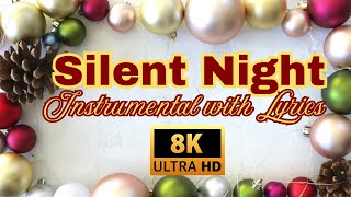 Silent Night 2024 Instrumental with Lyrics  Peaceful Meditation Music 🎶 SilentNight Meditation [upl. by Demmahom]