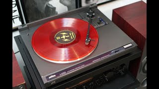 JVC LA100 Vintage Turntable with Ortofon F15O Mk2 Made in Japan [upl. by Jallier175]