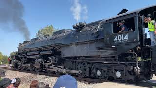 Big Boy 4014 at West Texas – Departure October 9 2024 [upl. by Mahan413]