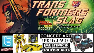 FIRST LOOK Transformers Studio Series Concept Art Sunstreaker  Trailbreaker [upl. by Dami]