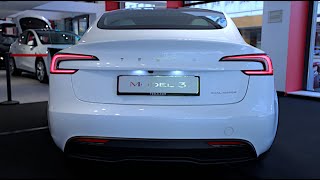 Tesla Model 3 Highland Pearl White [upl. by Shalne]