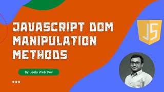 JavaScript createElement appendChild insertBefore amp removeChild for manipulating DOM  ECMAScript [upl. by Enenaj]