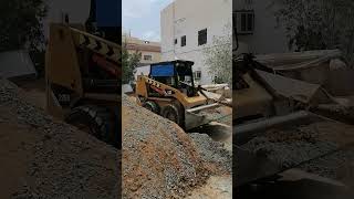 two bobcat mixing concrete short faisalsami [upl. by Victorine]