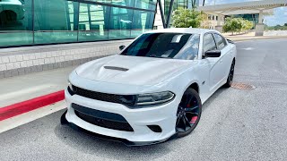 Installing Front Lip Splitter On My Dodge Charger RT amp Oil Change [upl. by Daukas]