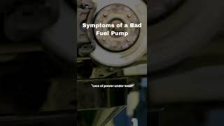 Symptoms of a Bad Fuel Pump [upl. by Osnola]