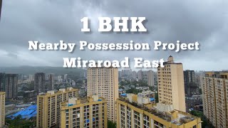 Nearby Possession 1 BHK Apartment in Miraroad East  1 BHk Actual Flat Tour  Ramdev Ritu Project [upl. by Elam]