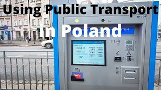 USING PUBLIC TRANSPORT IN POLAND [upl. by Nerhtak]