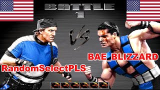 UMK3  RandomSelectPLS vs BAEBLIZZARD [upl. by Ecyrb677]