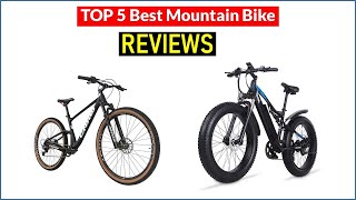 ✅ BEST 5 Mountain Bike Reviews  Top 5 Best Mountain Bike  Buying Guide [upl. by Eitsrik]