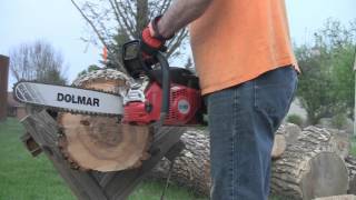 Dolmar 5105 Chainsaw Brand New [upl. by Liss329]