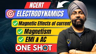 Class 12th Physics One Shot Magnetic Effect of Current Magnetism EMI and AC cbseboard cbse [upl. by Netsyrk]