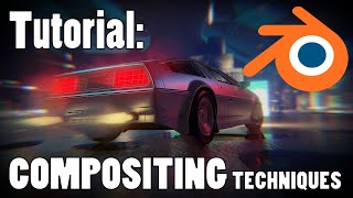 Blender Tutorial Compositing Techniques [upl. by Wertz593]