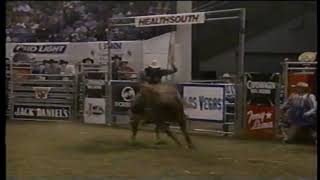 Rogerio Ferreira vs Sports Machine  98 PBR Billings 855 pts [upl. by Larue436]